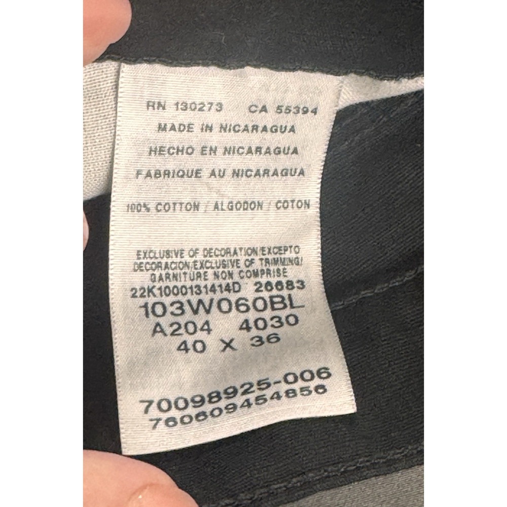 Wrangler Riggs Workwear Pants Men's 40x36 Utility Work Black Cargo - Picture 6 of 16